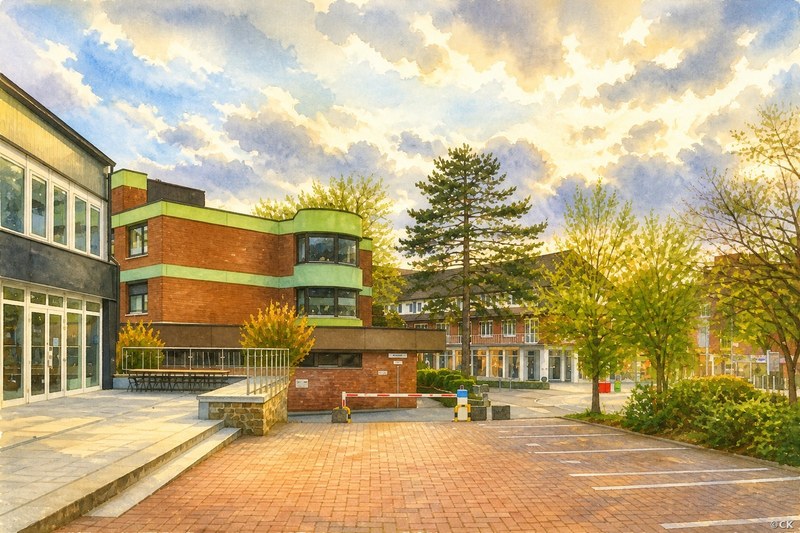 Die Bücherhalle Volksdorf