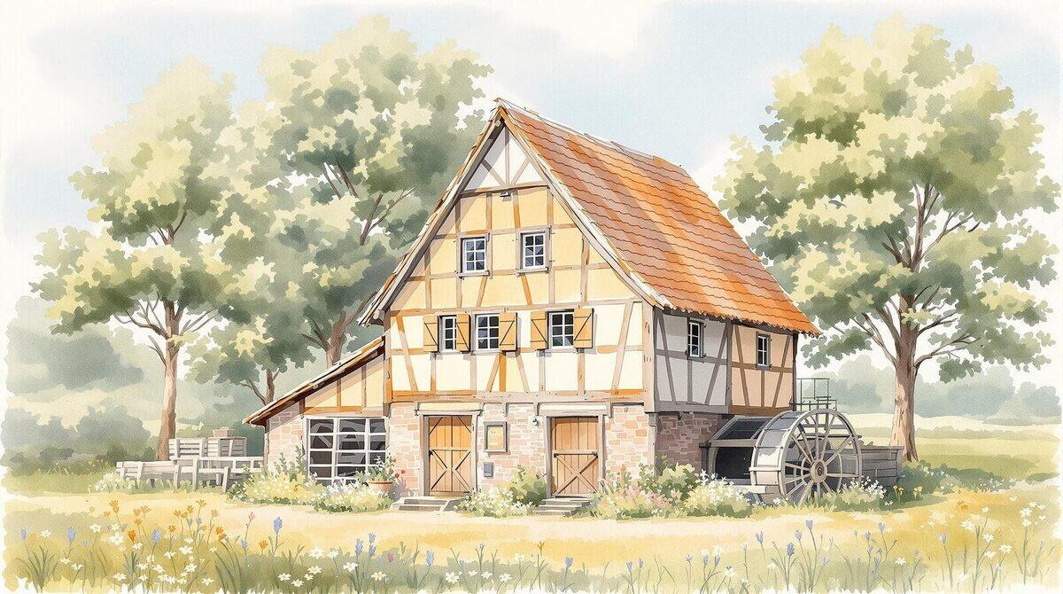 Die Hummelsbütteler Grützmühle