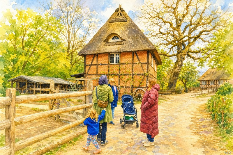 Die Hummelsbütteler Grützmühle