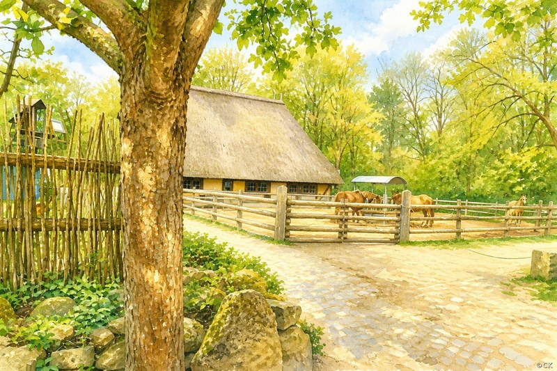 Der Harderhof von 1757