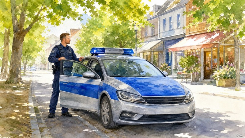 Polizei in Volksdorf